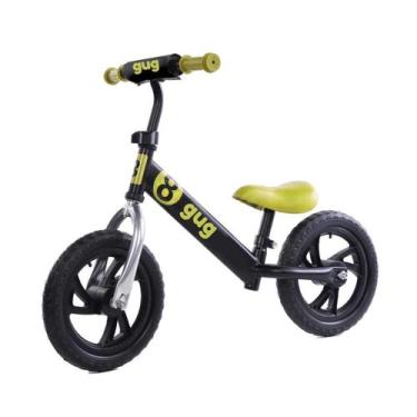 Imagem de Bicicleta de equilibrio balance sem pedal preto e amarelo gug 1912 até