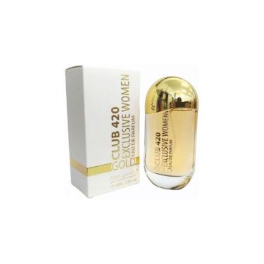 Imagem de Perfume Club 420 Gold Eau de Parfum Unissex Alta Concentração Intensa 100ML