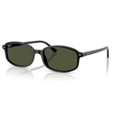Imagem de Óculos de Sol Ray-Ban RB2232 901-31 em Acetato com Lentes 56MM X 36MM Preto Brilho e Ve...