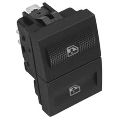 Imagem de Tecla de Vidro Elétrico Preta para Painel Modelo F103 Volkswagen Gol G3 Parati G3 Polo...