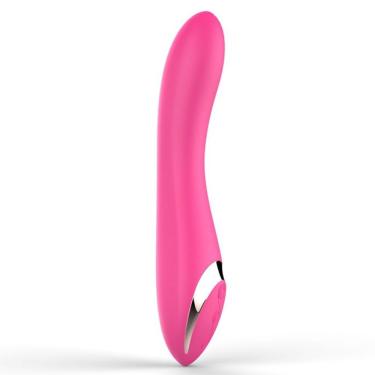 Imagem de Vibrador Recarregável Q-Jocelyn em Silicone de Qualidade Médica Impermeável com 12 Velocidades de Vibração