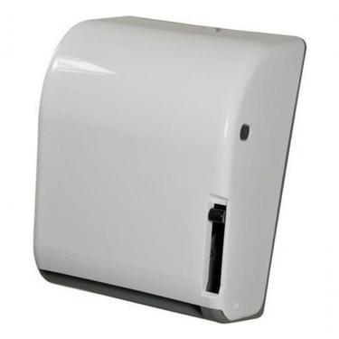Imagem de Toalheiro para Papel Bobina Toalheiro Alavanca 20CM X 100-200 METROS Que Reduz Desperdício Branco-Cinza Higipack