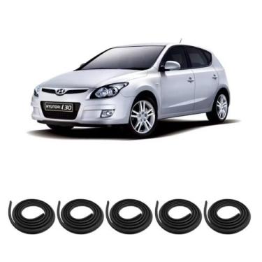 Imagem de Kit Borracha Vedação Das 4 Portas + Borracha Do Porta Malas i30 2007 e