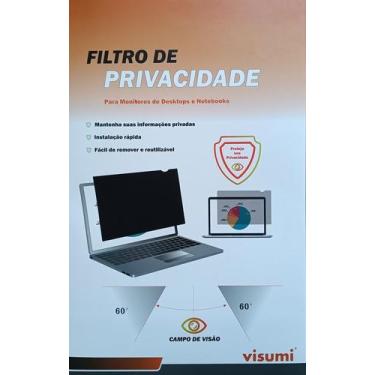 Imagem de Filtro De Privacidade Visumi - 13.3w9 (16:9- 29.4 Cm X 16.6 Cm)