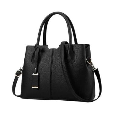 Imagem de Bolsas De Couro Luxuosas Femininas, Bolsas De Ombro Da Marca Yogodlns,