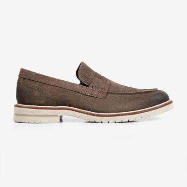 Imagem de Loafer Firenze de Camurça Ferracini Marrom Hyper Soft-Masculino