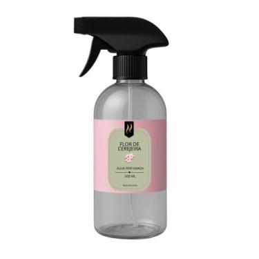 Imagem de Água Perfumada P/ Roupas Tecidos Ambiente 500ml Nattuaromas, Flor de c