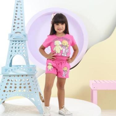 Imagem de Conjunto Boob infantil Cropped e short - Roupa infantil - July Kids, R