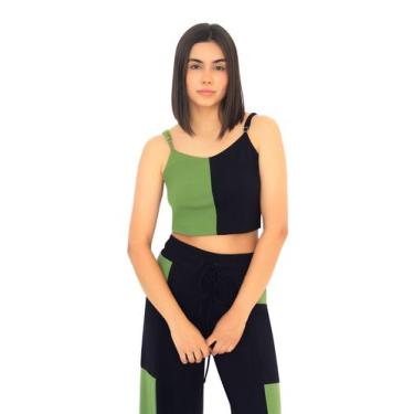 Imagem de Blusa Feminina Crepe Endless Preto - Lebôh, PP