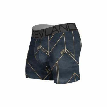 Imagem de cueca boxer kevland dark line, P, Cinza