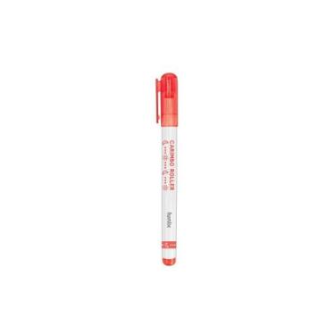 Imagem de Carimbo Roller Lunix Tilibra, Vermelho