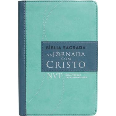 Imagem de Bíblia de Estudo  NVT  Letra Normal  Capa Sintética  Na Jornada com Cr