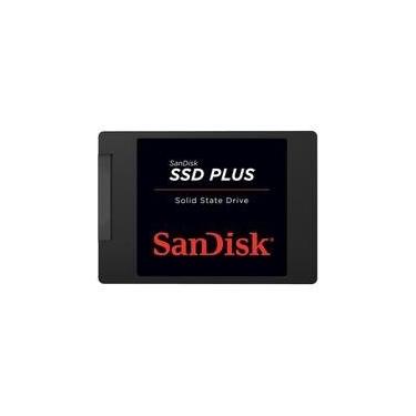 Imagem de SSD SanDisk Plus, 240GB, SATA III, 2.5", Leitura: 530MB/s, Gravação: 440MB/s, Preto - SDSSDA-240G-G26