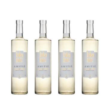 Imagem de Kit 4 Un Vinho Amitié Sauvignon Blanc 750 ml