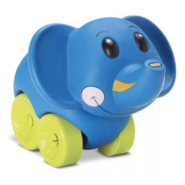 Imagem de Coleção Bichinhos com Rodinhas - Elefante Azul - ROMA