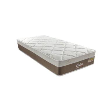 Imagem de Colchão Solteiro Orion Molas Ensacadas Linha 28x 188x 88cm Branco/Taba