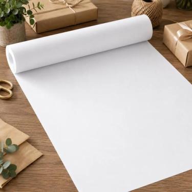 Imagem de Bobina Papel Offset Seda 40g Branco Rolo Sulfite 60cm X 10m - Fofinhos