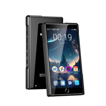 Imagem de Reprodutor MP3 KeenPlus C4 Plus 16 GB com Bluetooth e WiFi, tela de 4,