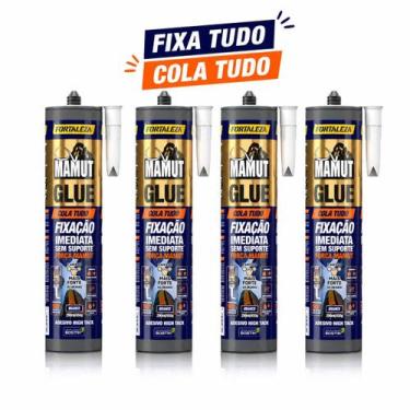 Imagem de Kit 4 Super Cola Mamut Glue High Tack Ultra Forte Fixa Tudo - fortalez