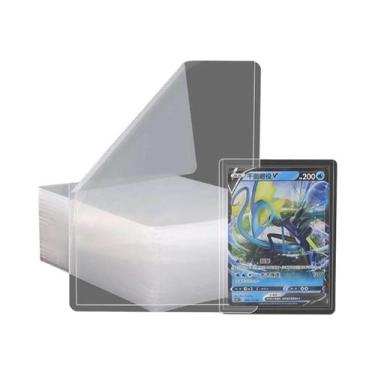 Imagem de Protetores De Cartão Rígido Transparentes Anti-Risco De 3x4 Polegadas 