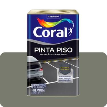 Imagem de Tinta Piso Cinza Escuro 18L Coral