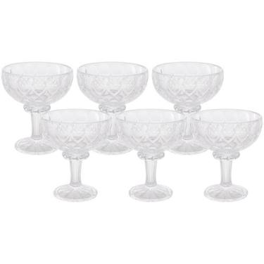 Imagem de Conjunto 6 taças Sobremesa de Cristal Angel 260ml - Wolff