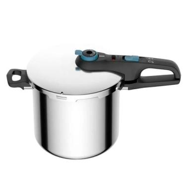 Imagem de Panela de Pressão Fechamento Externo Secure Trendy 8L Rochedo - Roched