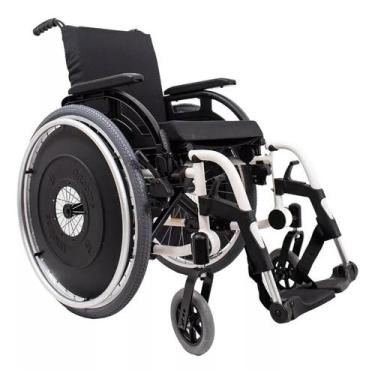 Imagem de Cadeira de Rodas Dobrável K3 Alumínio Pés Removíveis Ortobras, 44cm, B