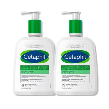 Imagem de Kit 2 Cetaphil Advanced Moisturizer Galderma Loção Hidratante Pele Sec