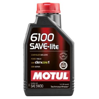 Imagem de Óleo lubrificante motul 6100 save-lite 5W30 1L