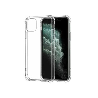Imagem de Capinha de Silicone Antichoque/Antimpacto Hrebos Compatível com Celular Apple Iphone 11 Pro Tela 5.8 cor:t