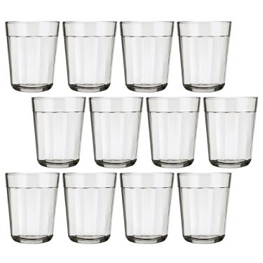 Imagem de Mini Copos Americano de Vidro Dose Cachaça Shot Tequila 12Un