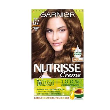 Imagem de L`Oréal Garnier Nutrisse Tintura - 67 Chocolate Louro Escuro