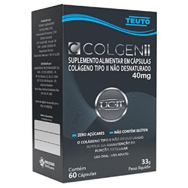 Imagem de Colgen II c/60 40mg colágeno tipo 2 não desnaturado