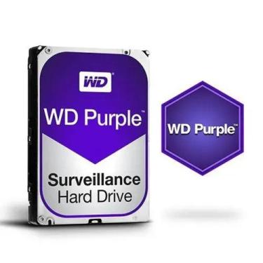 Imagem de Hd Interno Armazenamento De Vigilancia 1Tb Purple Wd10purx Wd - Intelb