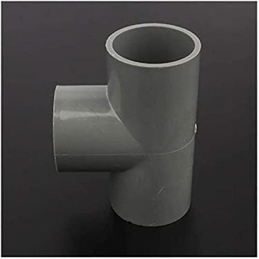 Imagem de Acessórios de reparo de acessórios 12 pçs/24 pçs/48 pçs/lote 20 mm PVC Tee conector Home Garden Irrigação System Fittings Adaptador Tanque de Aquário Juntas de Tubo de Água Conectores Parte, 24 pçs|cinza 20 mm Tee,