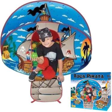 Imagem de Barraca Infantil Toca Do Pirata Com 100 Bolinhas Braskit