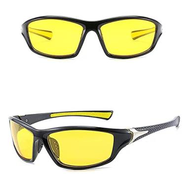 Imagem de Óculos de sol de condução polarizados UV400 para homens elegantes óculos de sol masculinos óculos de proteção, C6, A