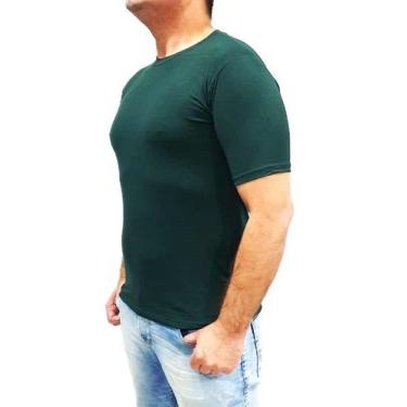 Imagem de Camiseta Masculina Slim Fit Fitness Em Viscolycra - Empório Ricci