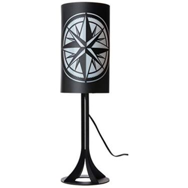 Imagem de Abajur Rosa dos Ventos 16W 4000K, RCG, Preto, Combinati