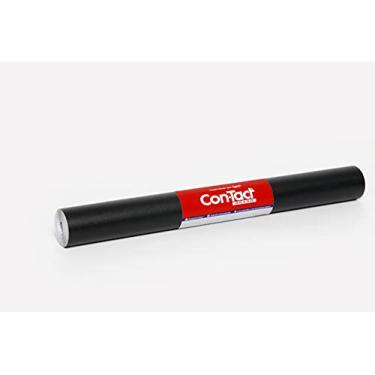 Imagem de Contact Liso 45cmx10m Opaco Preto - Rolo, Plastcover, 6541C, Preta
