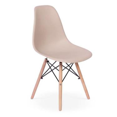 Imagem de Cadeira Charles Eames Eiffel Dkr Wood - Design - Nude - Império Brazil