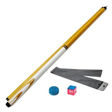 Imagem de Taco de Sinuca Desmontável Punho Branco Tacos Brasil