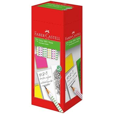 Imagem de Lápis Preto, Faber-Castell, Triangular, Ecolapis Grip, 2001, Neon, Caixa com 72