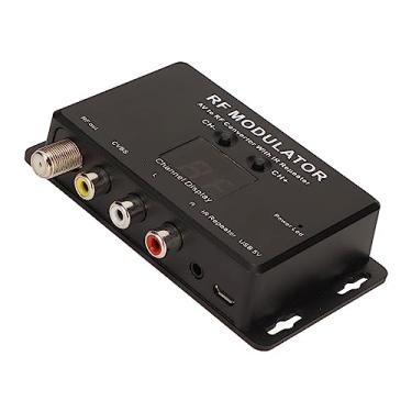 Imagem de Adaptador Coaxial Rca Do Modulador Do Rf, Conversor Composto Do Desmodulador Da Frequência Ultraelevada Modulador De Vídeo Componente Do Av De Digitas Modulador Rf Hdmi Hdmi