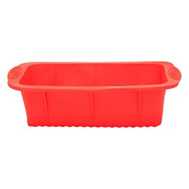Imagem de Mimo Style, Forma Retangular em Silicone Antiaderente Vermelho suporta de -50ºC à 220ºC