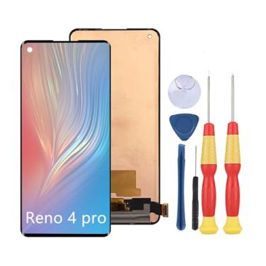 Imagem de SiuVorZhi Tela LCD compatível com Oppo Reno 4 Pro CPH2109/5G PDNM00 CPH2089 Display LCD Touch Screen Assembly Peças de reposição com ferramentas.