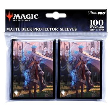 Imagem de Ultra Pro - MTG Wilds of Eldraine Will, Scion of Peace (Borderless) Standard Deck Protector Sleeves (100ct) Protect MTG Cards from Scuffs & Scratches, Safely Store Collectible Cards