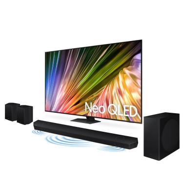 Imagem de Combo Samsung AI Big TV 75&quot; Neo QLED 4K 75QN85D 2024 + Soundbar HW-Q930D