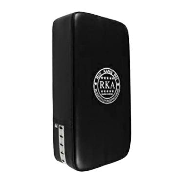 Imagem de Generic Punching MMA Luvas Strike Hand Target Treinamento de Escudo de PU Couro Foco Almofada para Muay Thai Kickboxing Artes Marciais, PRETO